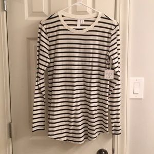 NWT Size M Nordstrom BP striped top